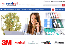 Tablet Screenshot of escrisuldistribuidora.com.br